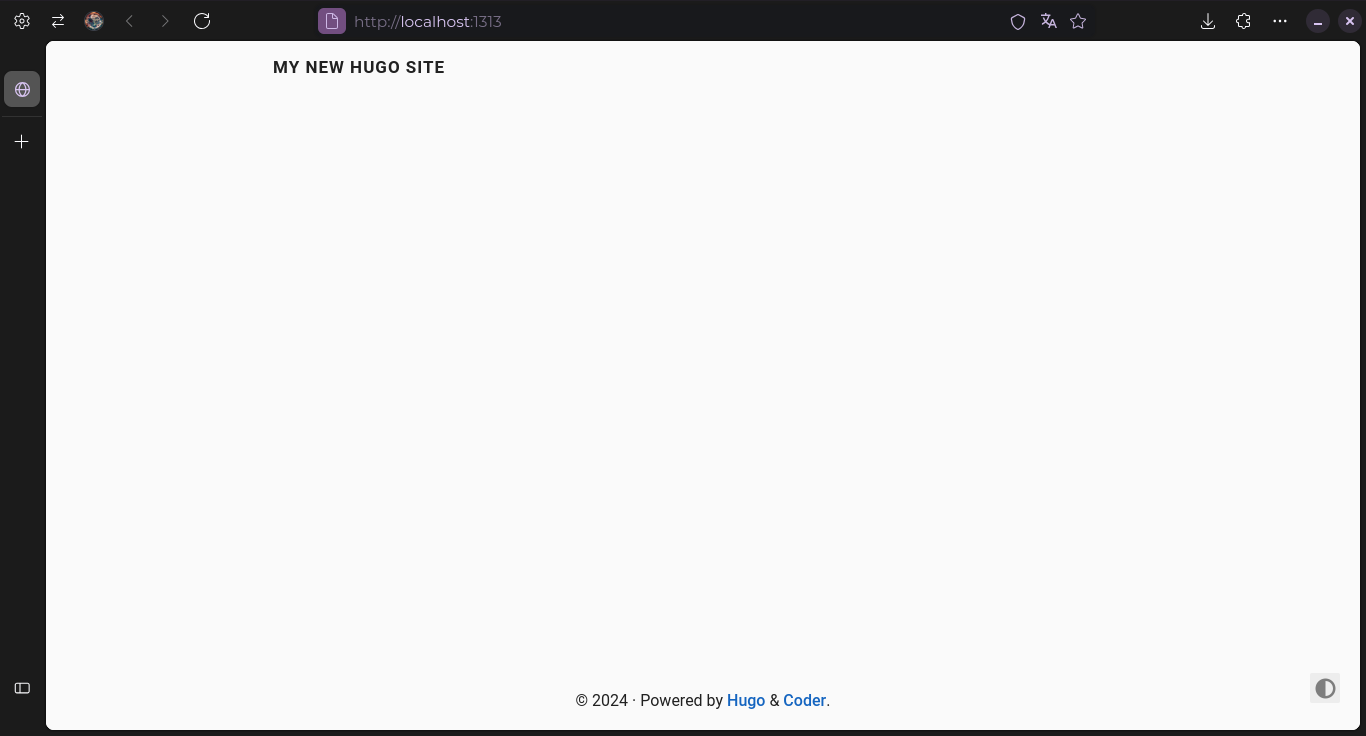 Captura da tela com o site hospedado no link acima